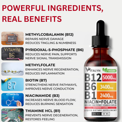 5-IN-1 Vitamin B12 Liquid Drops