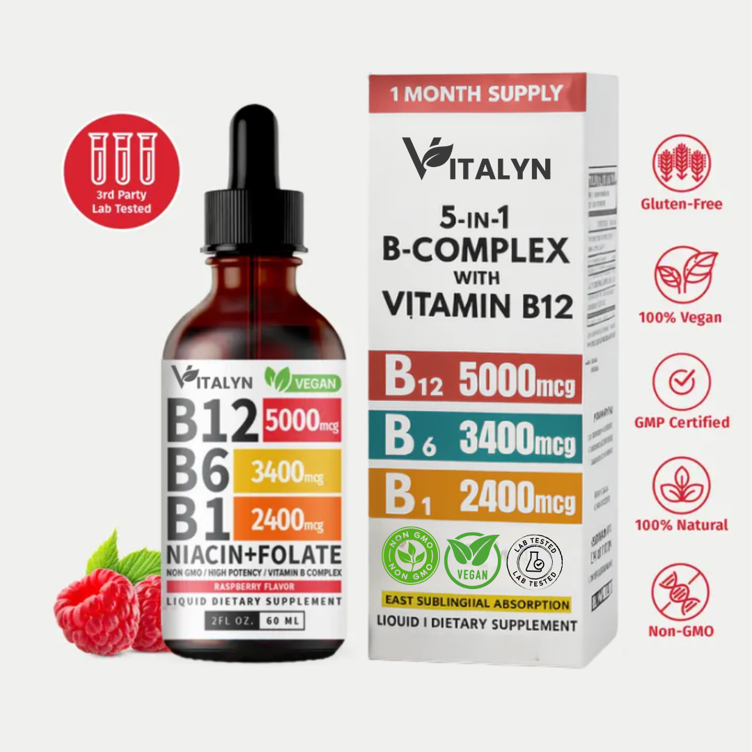 5-IN-1 Vitamin B12 Liquid Drops