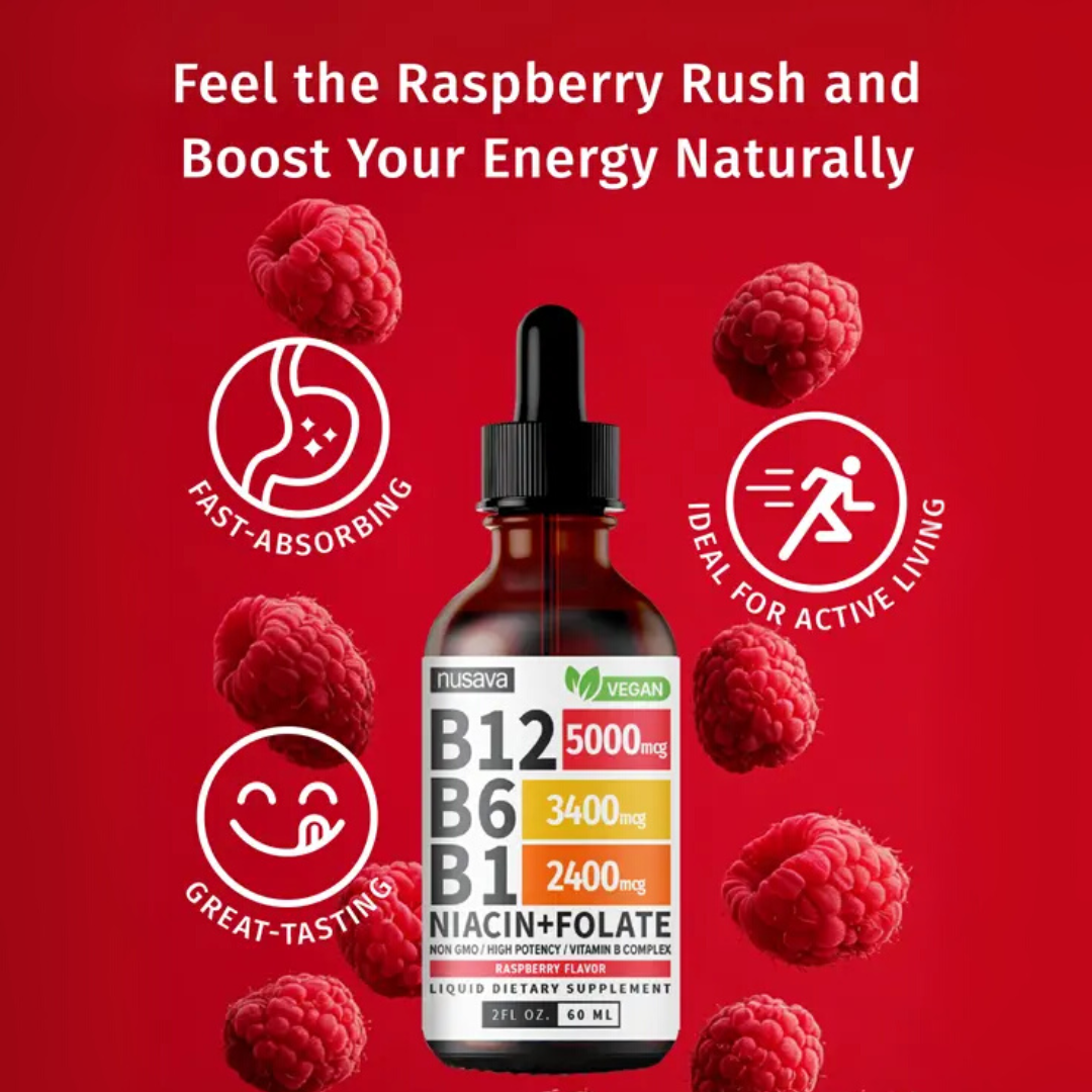 5-IN-1 Vitamin B12 Liquid Drops