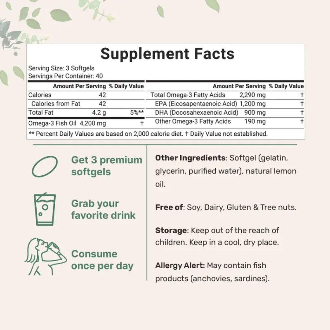 Supreme Omega-3 Fish Oil