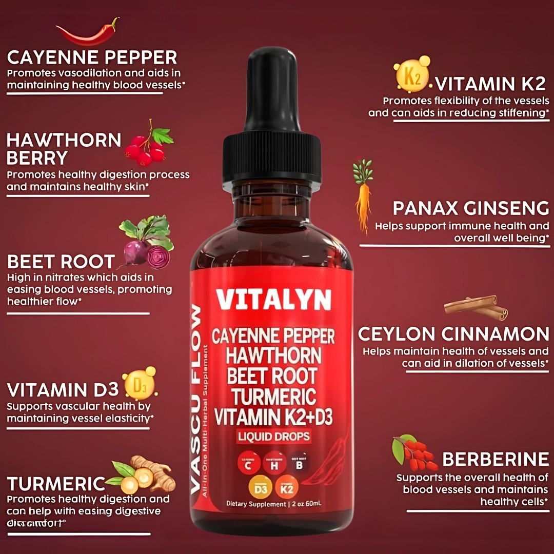 Vitalyn Vascu Flow Drops