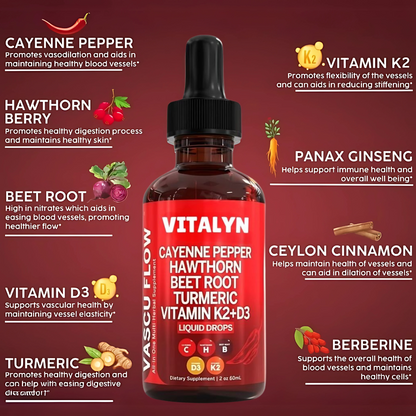 Vitalyn Vascu Flow Drops