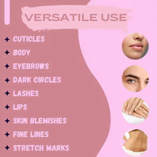 Pura Glow Roll-On Castor Oil