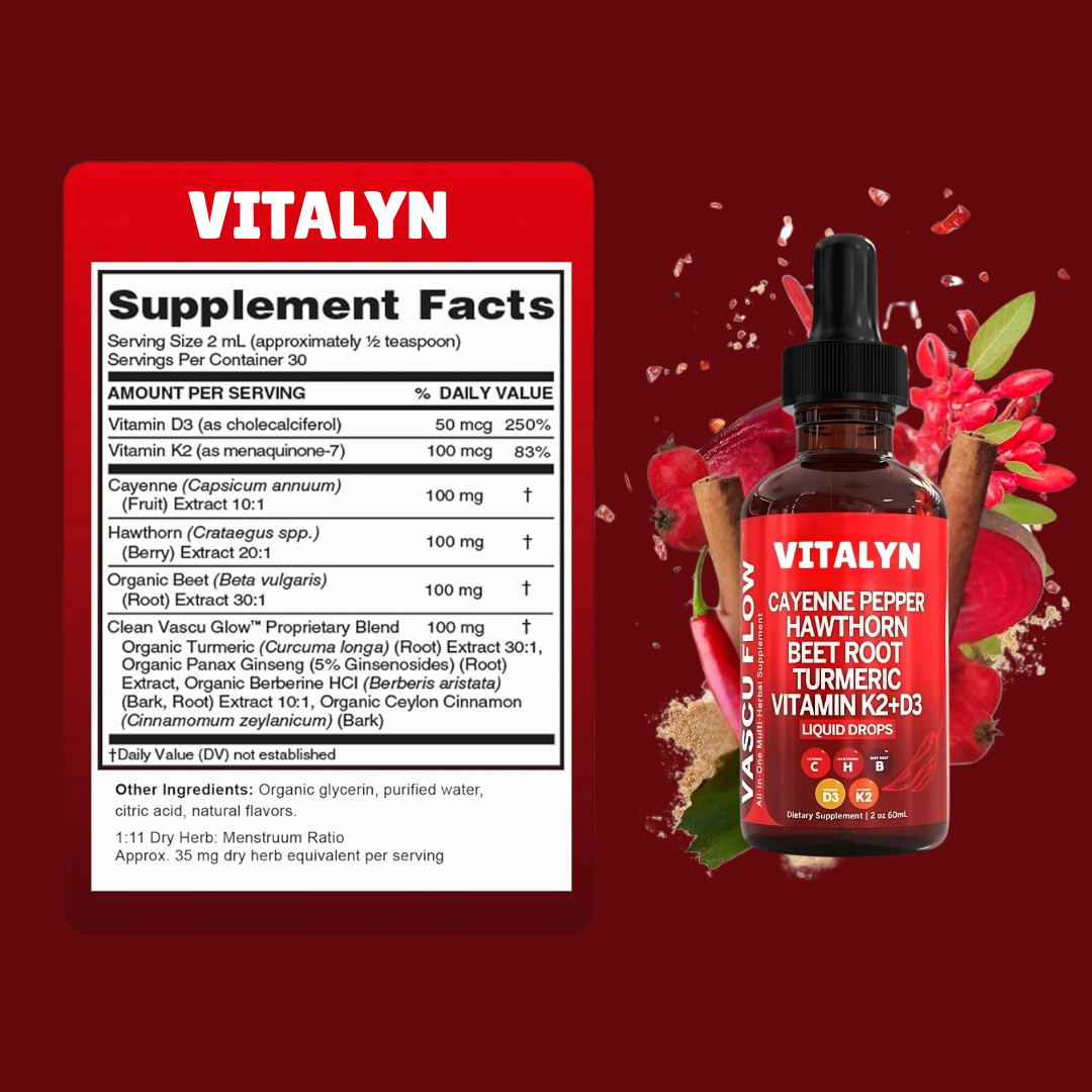 Vitalyn Vascu Flow Drops