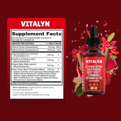 Vitalyn Vascu Flow Drops