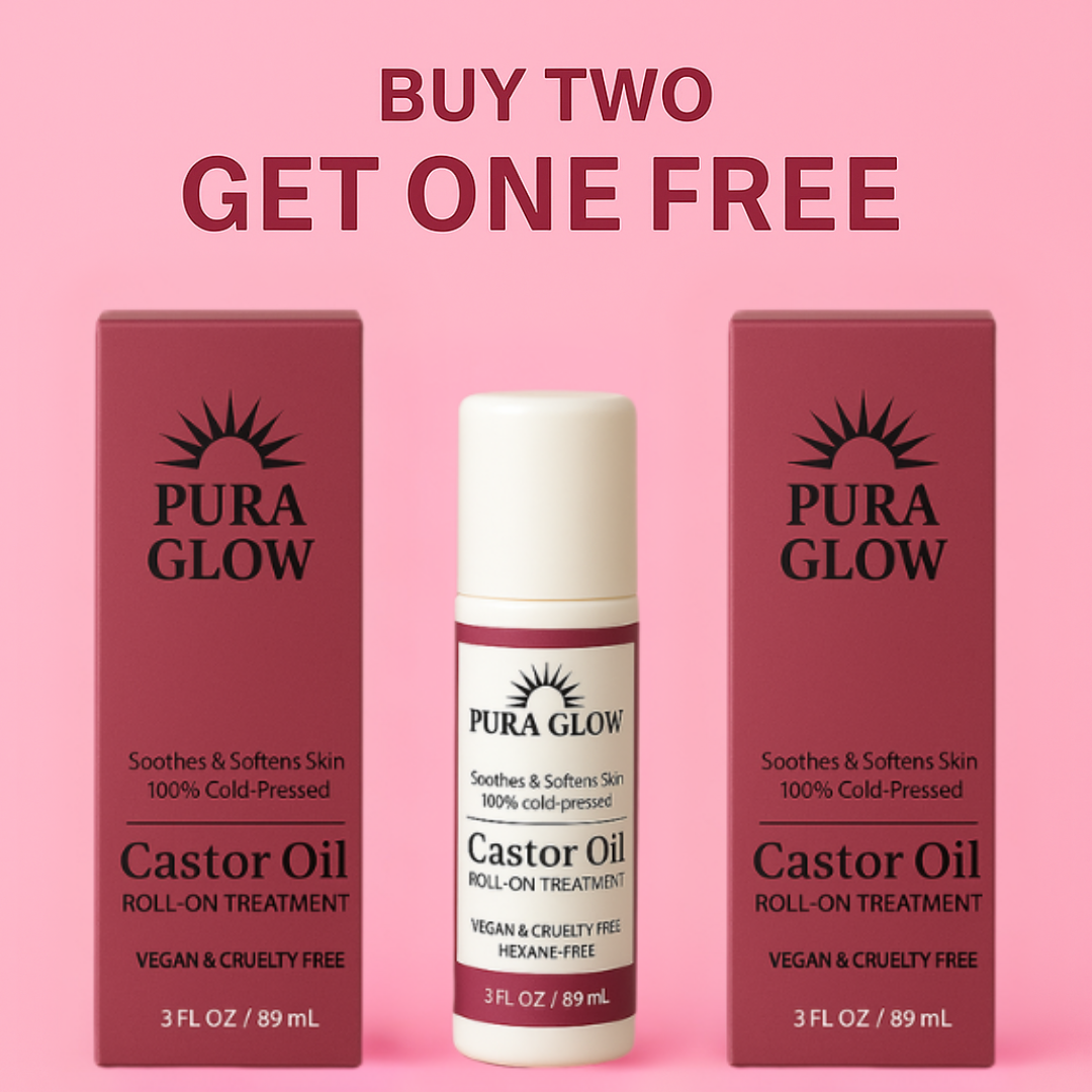 Pura Glow Roll-On Castor Oil