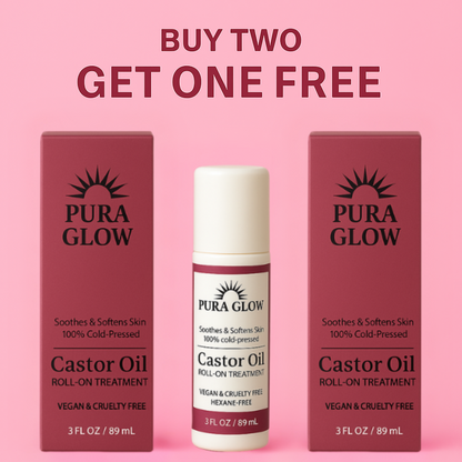 Pura Glow Roll-On Castor Oil