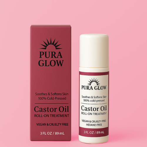 Pura Glow Roll-On Castor Oil