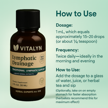 Vitalyn Lymphatic Drainage Herbal Extract