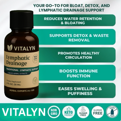 Vitalyn Lymphatic Drainage Herbal Extract