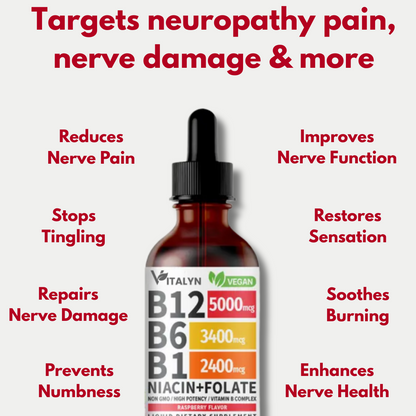 5-IN-1 Vitamin B12 Liquid Drops